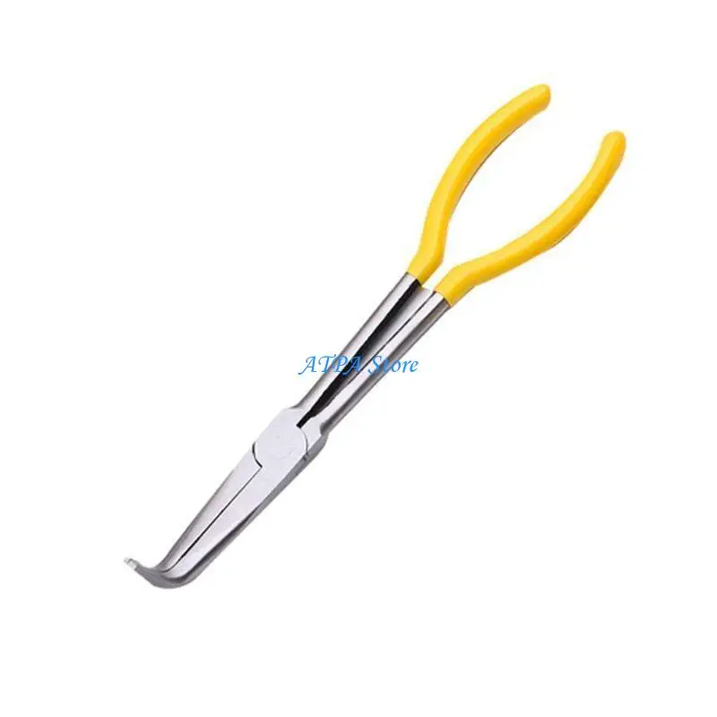 

U13C Pliers Plug Cable Puller Long Needle Nose Plier Wire Cutter Hose Clamp Hand Tool
