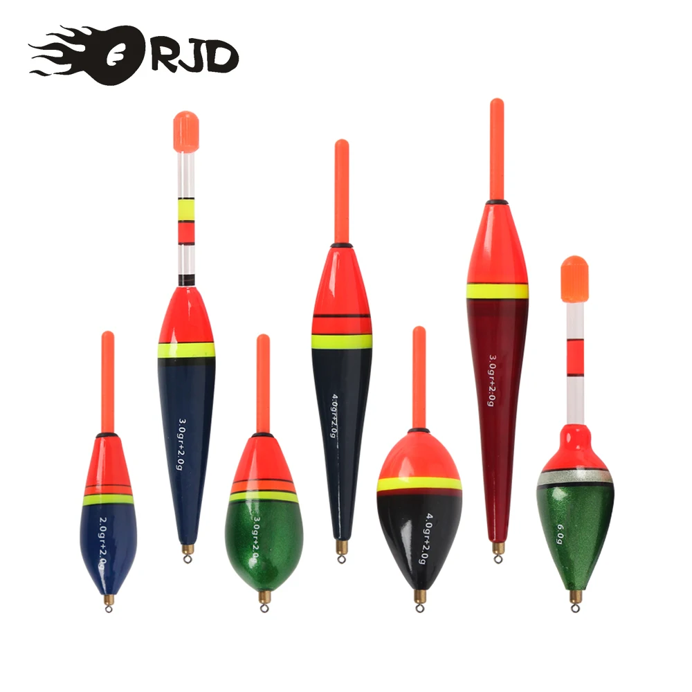 

ORJD 3pcs Fishing Floats Bobber 2g 3g 4g Balsa Wood Floats Set Buoy Bobber Stopper Japanese Fishing Float Fishing Accessorie