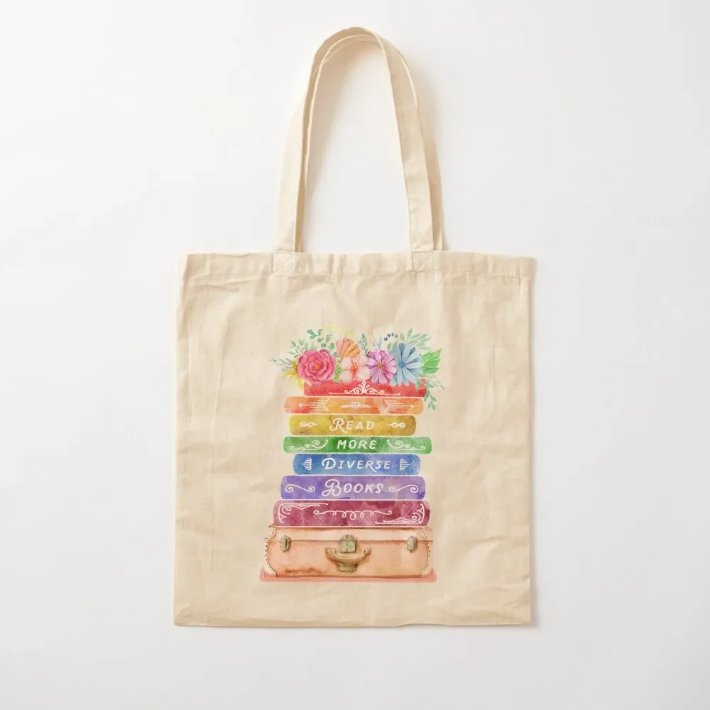 Diverse Books Tote Bag Handbags hand bag Tote Bag