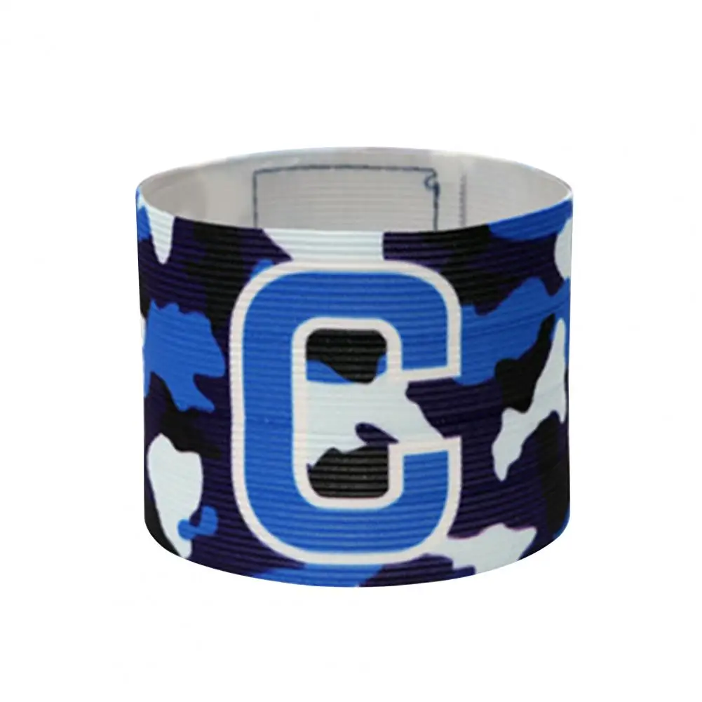 Soccer Captain Band Soccer Captain Armband cinturino elastico regolabile accessorio sportivo per adulti adolescenti Unisex Football Training