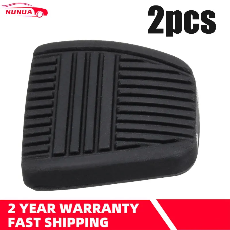 2Pcs Brake Clutch Pedal Pad Rubber Cover Set 31321-14020 31321-14010 For Toyota 4Runner Camry Celica Land Cruiser Paseo RAV4