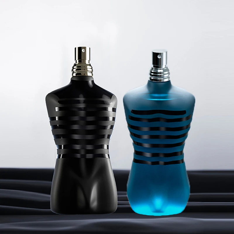 

Men's Cologne 100ml Father's Day Gift Set, Mint Lemon & Spicy Cinnamon Cedar Eau de Parfum, Luxury Striped Bottle Long-Lasting