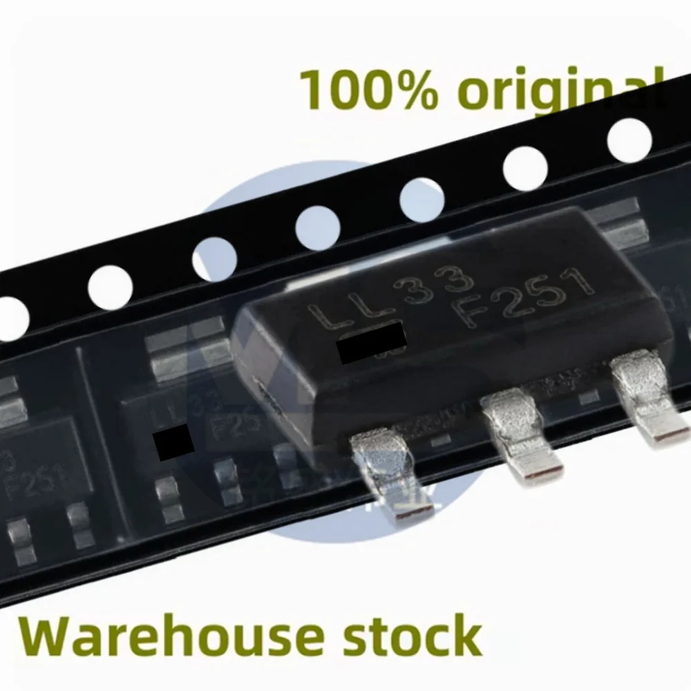 20PCS 100% new LDL1117S33R LDL1117S33 silk screen LL33 SOT-223 1.2A high PSRR low voltage drop linear regulator chip