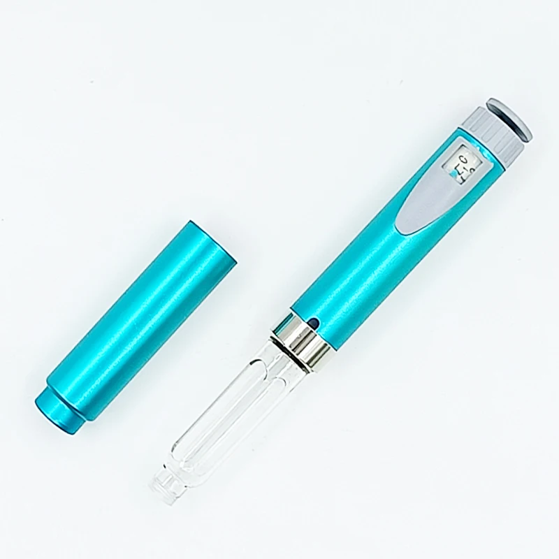 Herbruikbare metalen injectiepen 3 ml cartridgepennen Herbruikbare metalen V2 injectiepen Verschillende kleuren in de aanbieding