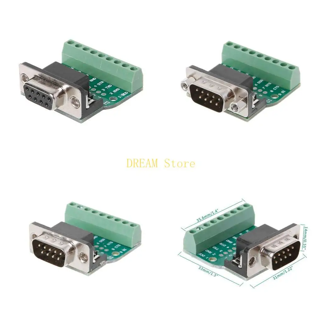 DB9 Male/Female D-S…