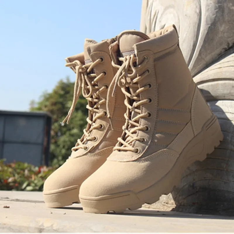 Tactical boots Outdoor training High-top tactical Desert boots men's training boots spring autumn M1056