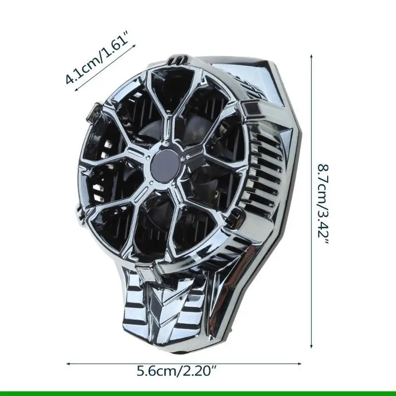 U55C Cooling Mute Fan لـ Pubgg/Fortnitee/for Call of Duty Cooler Mobile Games Compan