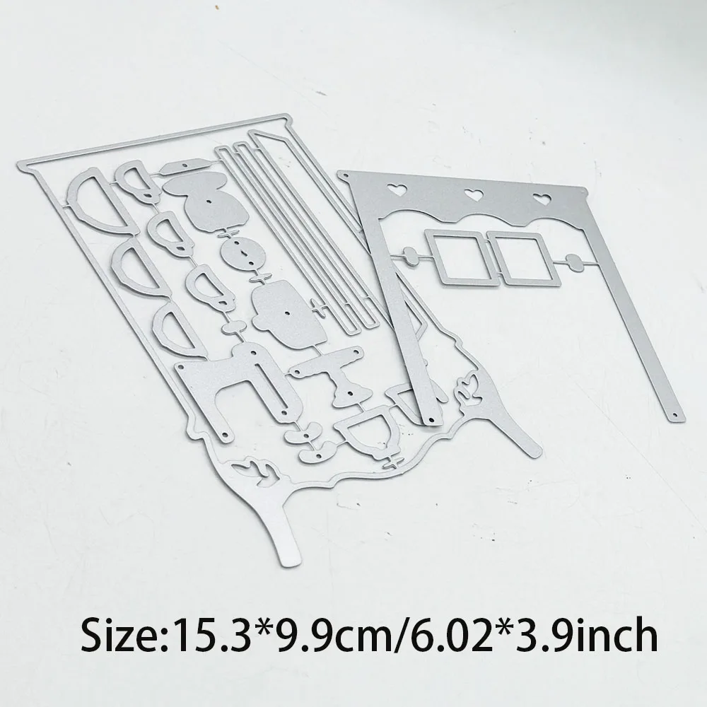 KSCRAFT Large Cabinet Cutting Dies Stencils for DIY Scrapbooking Decorative Embossing DIY Paper Cards
