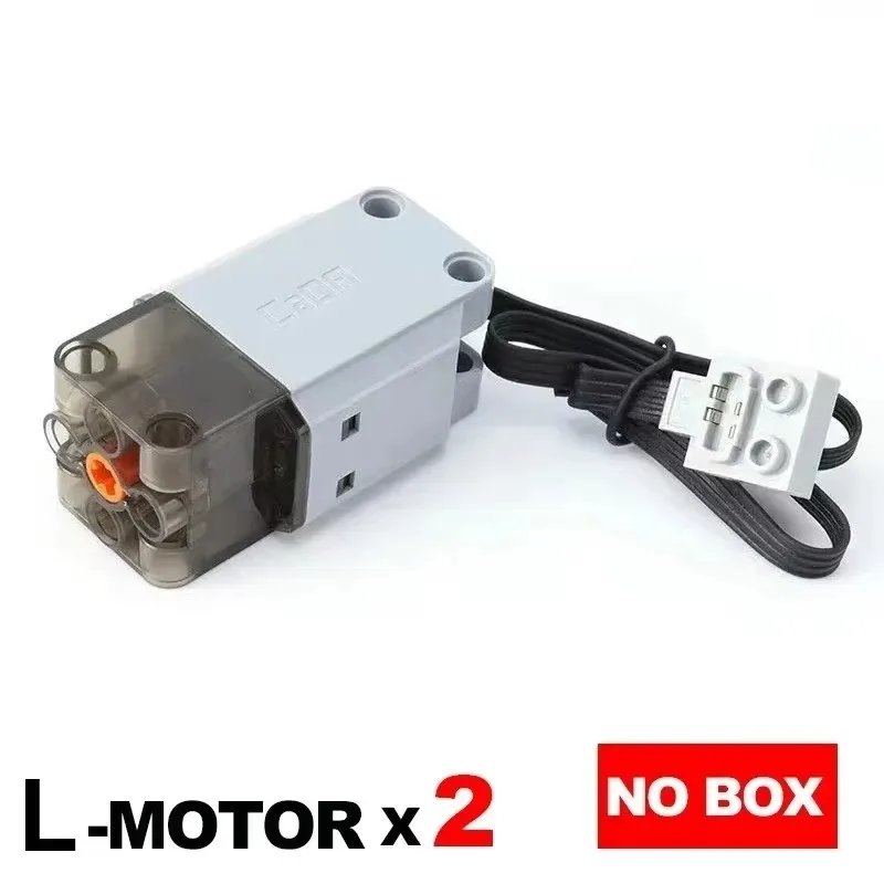 Hoge Snelheid Servo L M Motor En Led Licht Compatibel Met Lego Auto 88004 88003 88013 Cada Technische Power Functies S059-001