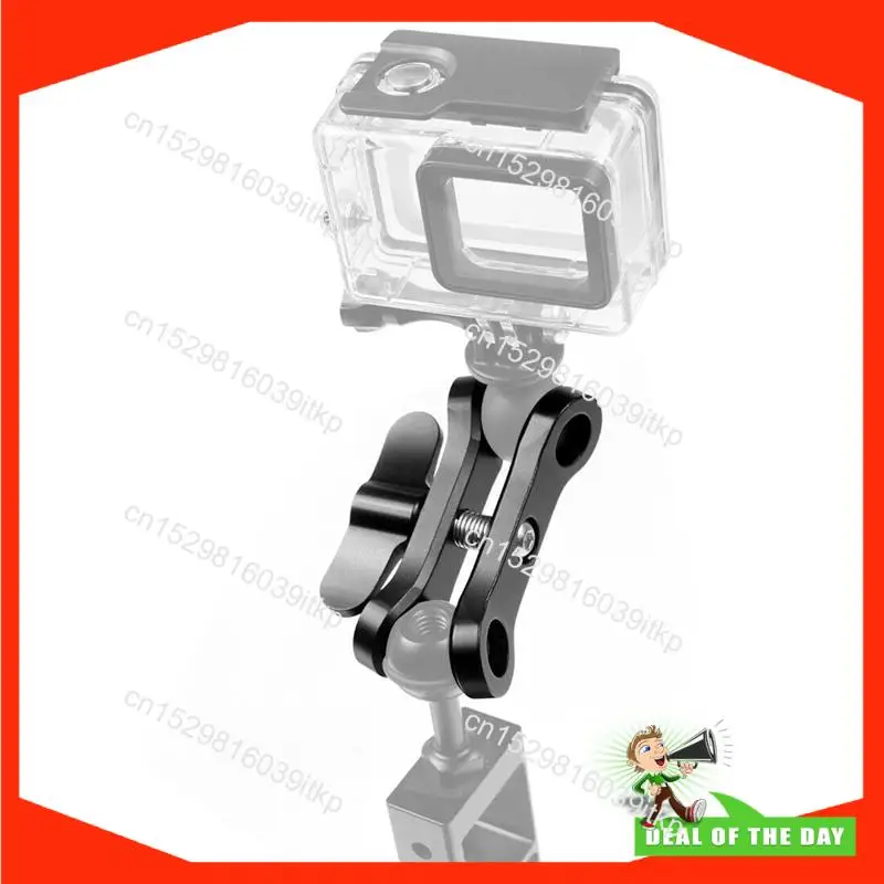 أغسطس 4X فراشة كليب الغوص المشبك موصل الضوء الكرة رئيس جبل ترايبود محول ل الذهاب برو 7 الرياضة SLR كاميرات تحت الماء