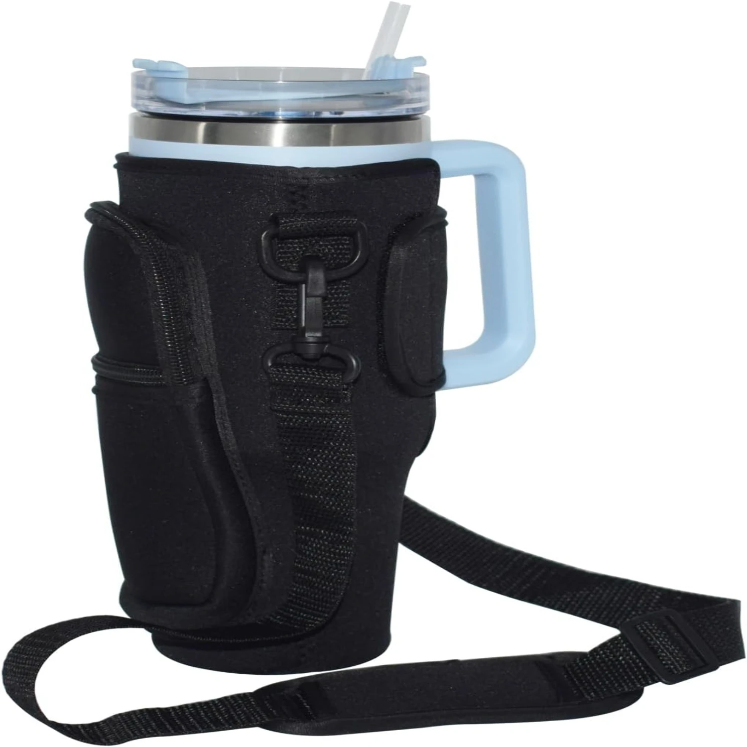 

nhance your drinking experience with this stylish, functional rage holder - Keep your hands free and your beverages cold with th