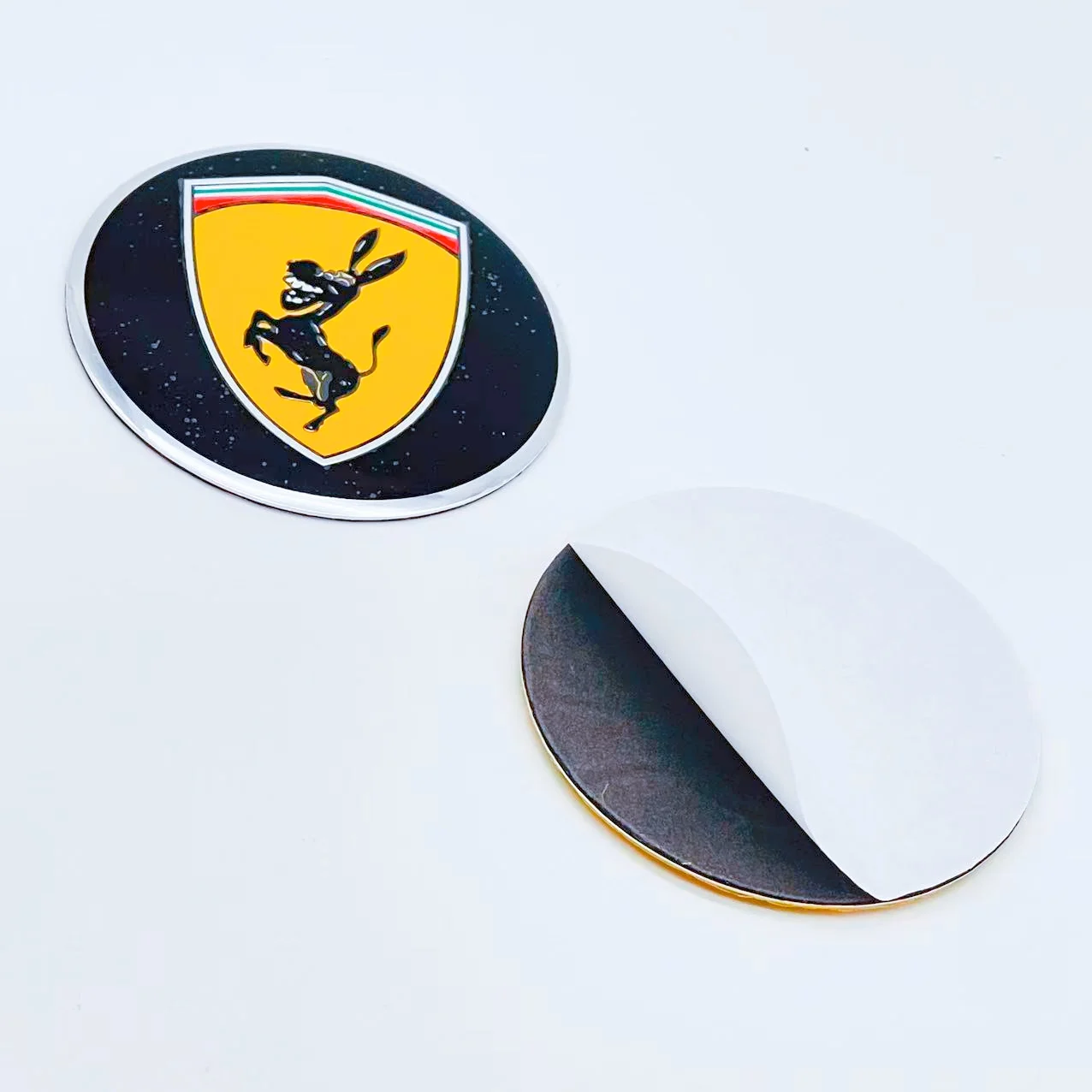 4pcs/Set High Quality Donkey Logo Car Hubcap Sticker Personalized Car Sticker Decoration 56MM 65MM Aluminum Car Tire Car Sticker