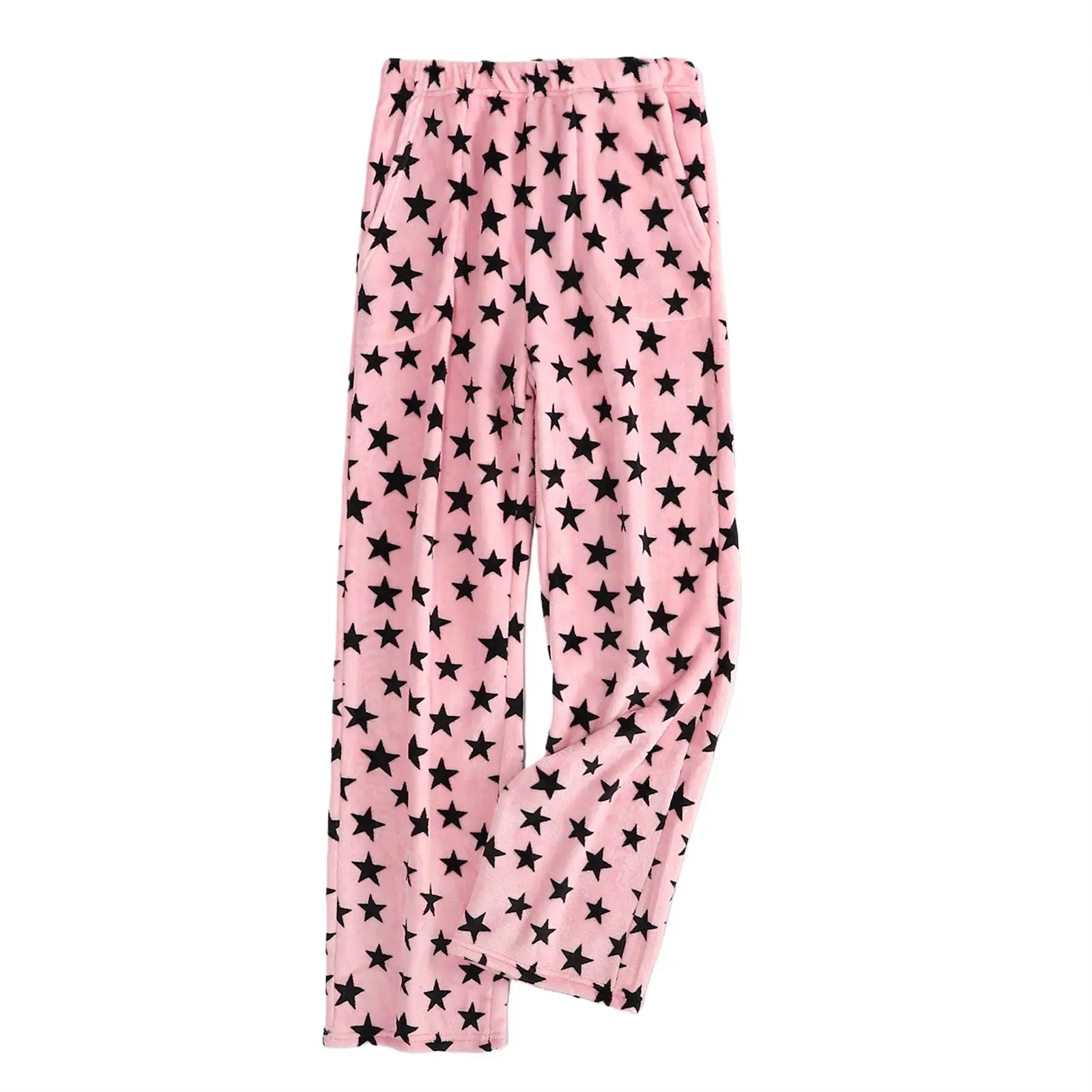 

Winter Plush Sleeping Women's Trousers Loose Casual Pants Spring Summer Home Pajamas Pant Sleepwear Female Pantalones