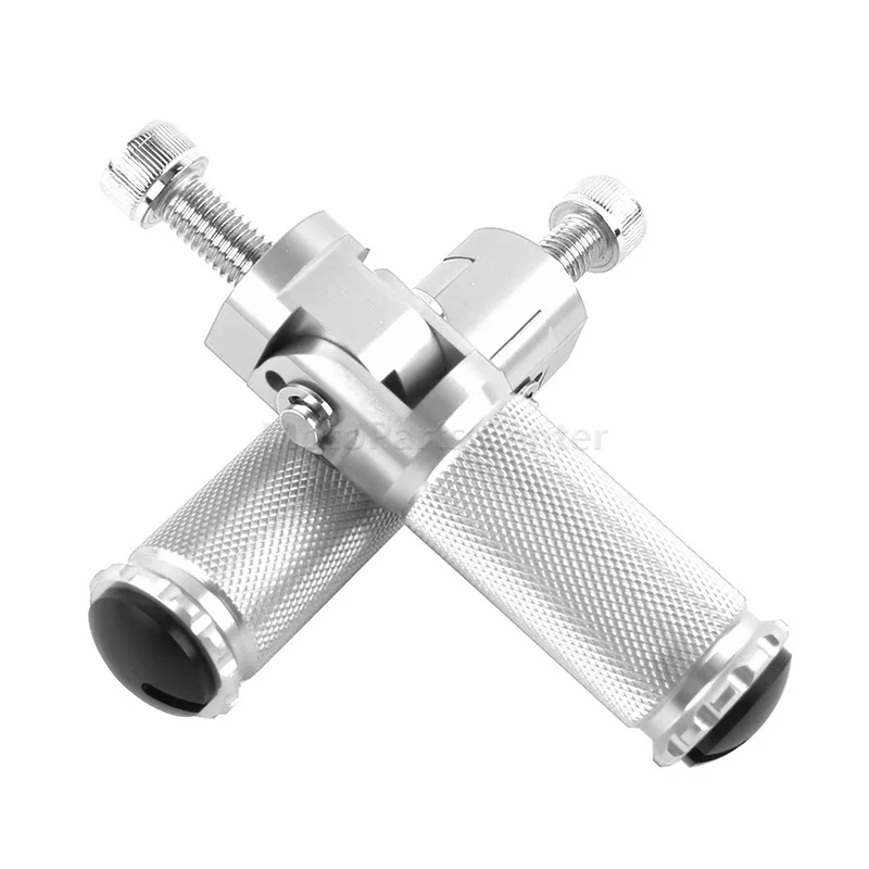 Motocycle Aluminum Alloy Raised Footpegs Elevated Pedal Foot Lever Rearset Footrests Foot Pegs Pedal