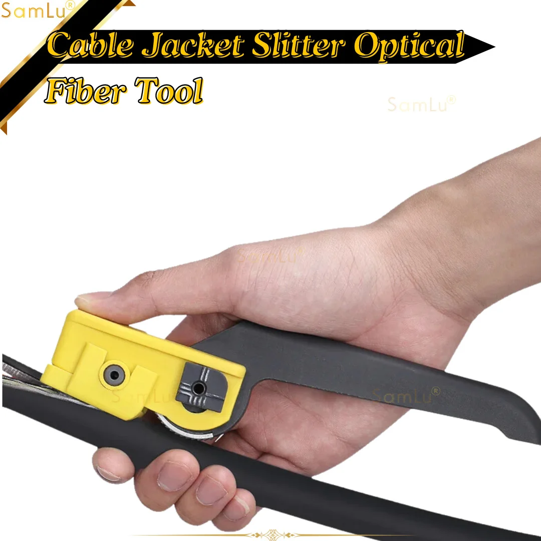 

KMS-K Cable Jacket Slitter Optical Fiber Tool Longitudinal Stripper Fiber Optical Cable Sheath Opener Cutter