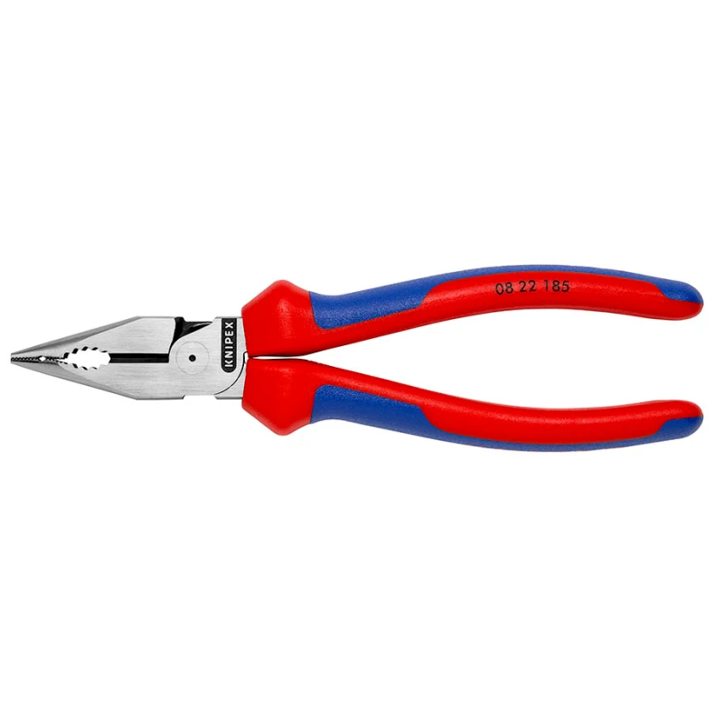 KNIPEX 08 22 185 Needle-Nose Combination Pliers Long Service Life And Stable Tips Exquisite Workmanship Simple Operation