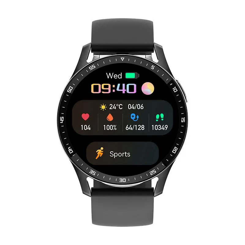 Smart Watch TWS 2-in-1 Huaqiang North Top of the line Black Technology Can Receive and Make Phone Sports Bracelet