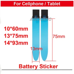 2Pcs Adhesive For CallPhone Tablet Series Battery Sticker Tape Glue 10*60mm 13*75mm 8mm*170mm 9*190mm 8mm*220mm 14mm*93mm