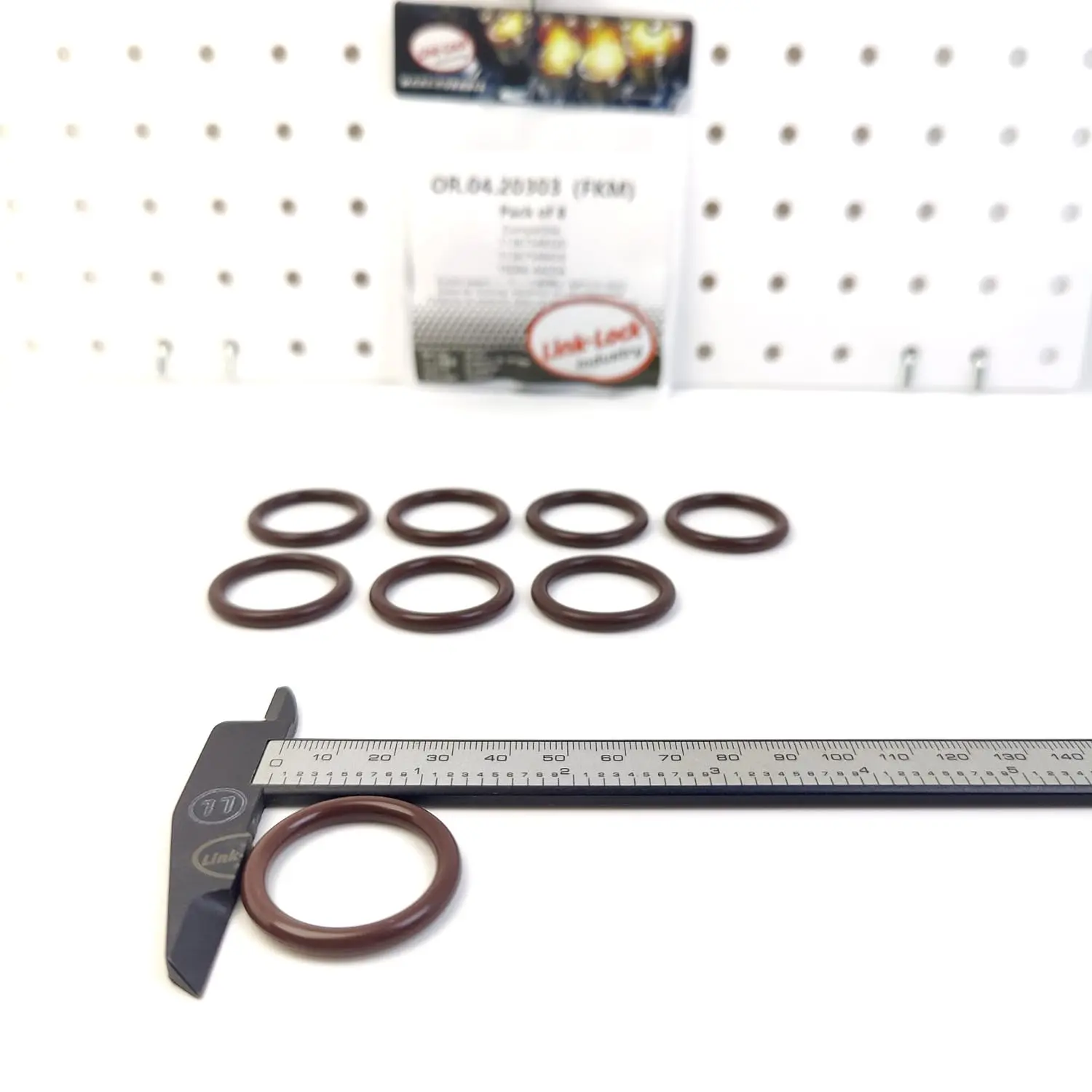 LINK-LOCK 8PCS OR.04.20303 FKM Viton Sealing O-Ring Kit of Camshaft Adjustment 11367548320 11367548459 15066-4A00A for BMW for N