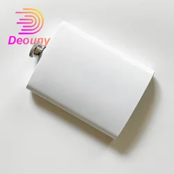 DEOUNY 8oz Thermal Sublimation Coating Stainless Steel Whisky White Wine Pot Portable Outdoor Flat Metal Alcohol Small Hip Flask