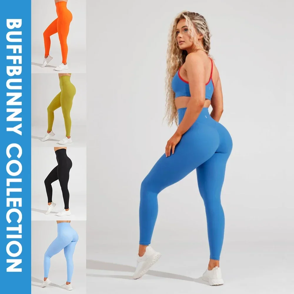 Buffbunny Leggings Yoga High Waist Push Up Sport Women Fitness Trainer Tight Outfits Seamless Pants Gym Girl Leggings Buff Bunny