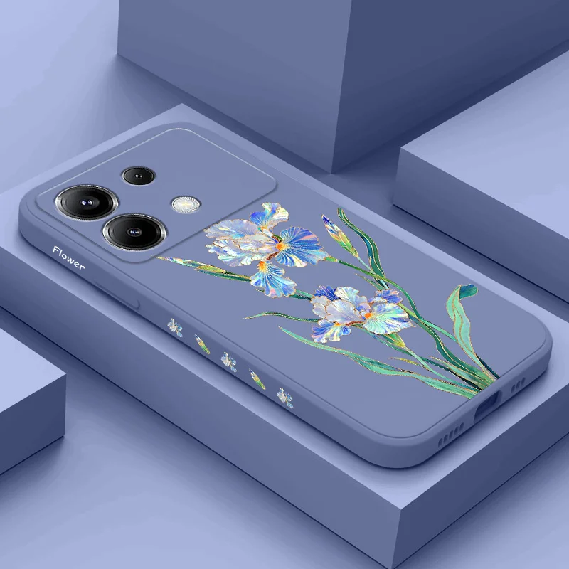 

Messenger Flower Phone Case For Xiaomi Poco F7 X7 X6 F6 M6 M5 M5S F5 X5 F4 X4 M4 F3 M3 X3 Pro 4G 5G GT Silicone Cover