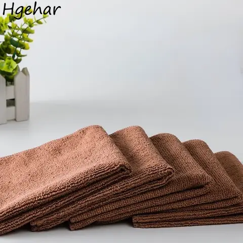 여성용 다크 브라운 손수건, 가정용 두꺼운 레트로, 흡수성 부드러운 속건성, 성인 가정 유지 작업, 간단한 손 닦기, 가을 신상