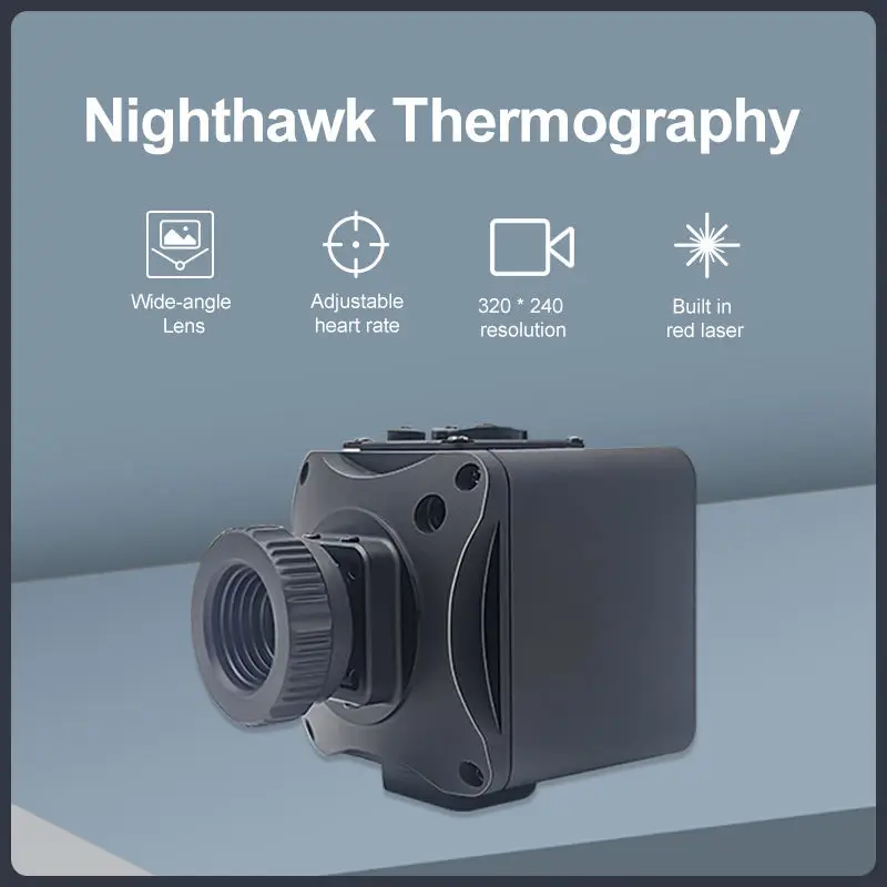 Thermal Imager Night Vision 4K 8X Waterproof Auto Focus 2-In-1 Scope