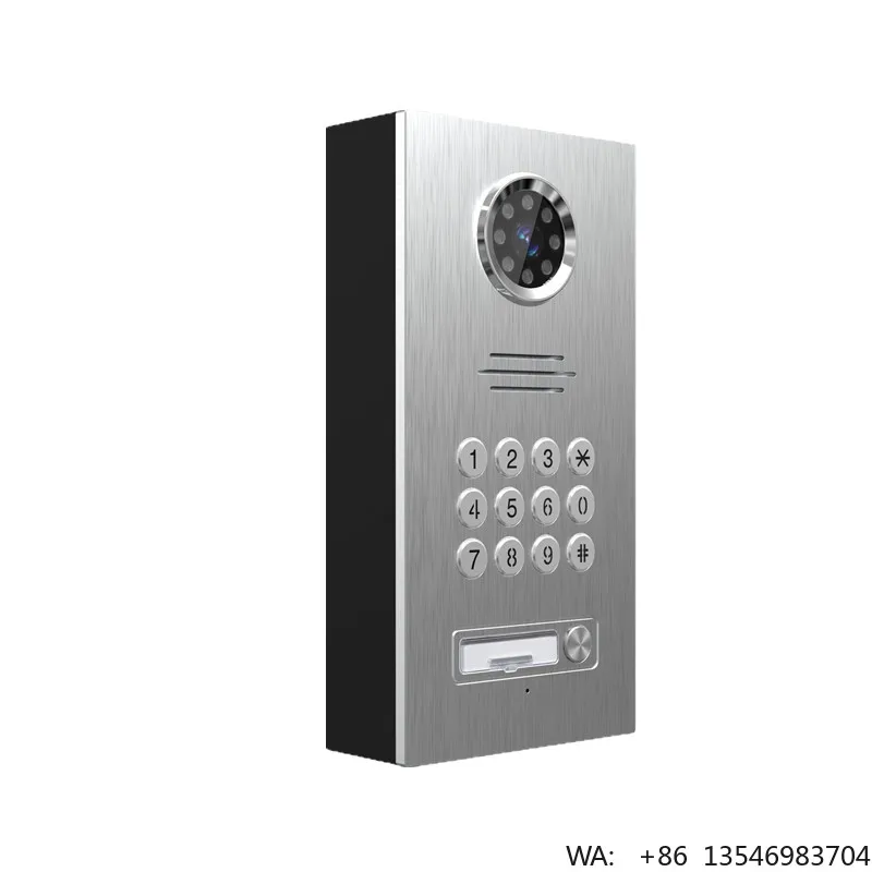 Smart Video Intercom WiFi 8 Inch Monitor With Doorbell Camera Ip Video Door Phone Intercom System for Villa