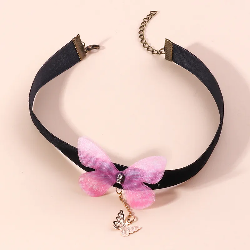 Aihua Sexy rote Samt-Choker-Halsketten für Frauen, Kristall-Herz-Halskette, Braut, Hochzeit, Party, Schmuck am Halskragen – Detail 40