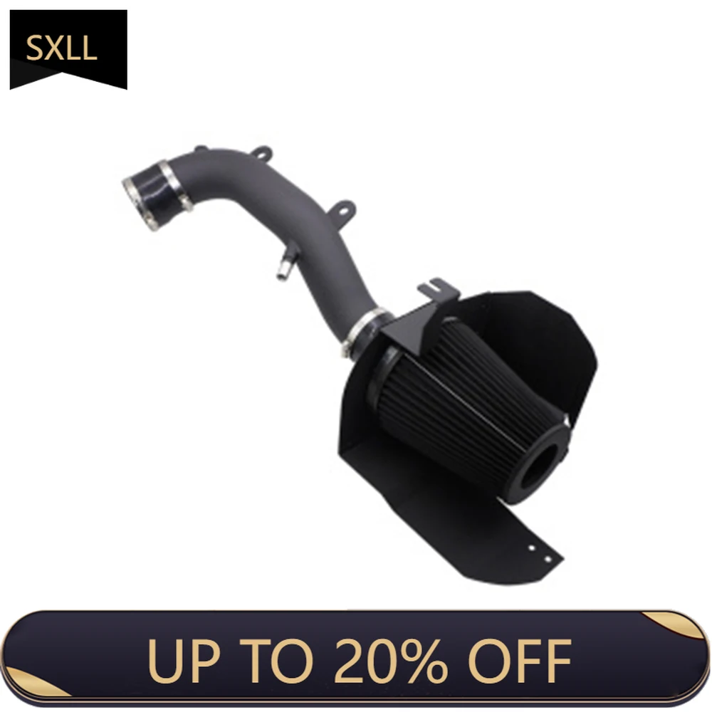 

SXLL Performance Air Intake Kit for 2018-2023 Wrangler V6-3.6L Intake Kit for High Flow Cold Air Intake Filter Pipe Ki