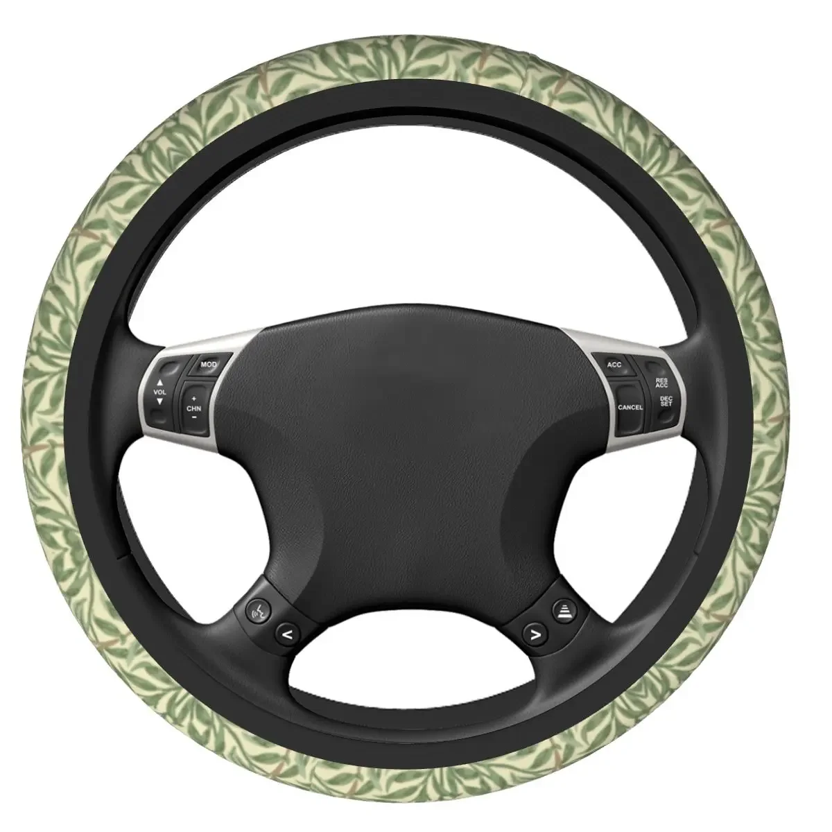 William Morris Willow Boughs Universal Steering Wheel Cover for SUV Car Steering Wheel Protector 15 Inch Auto Accessories