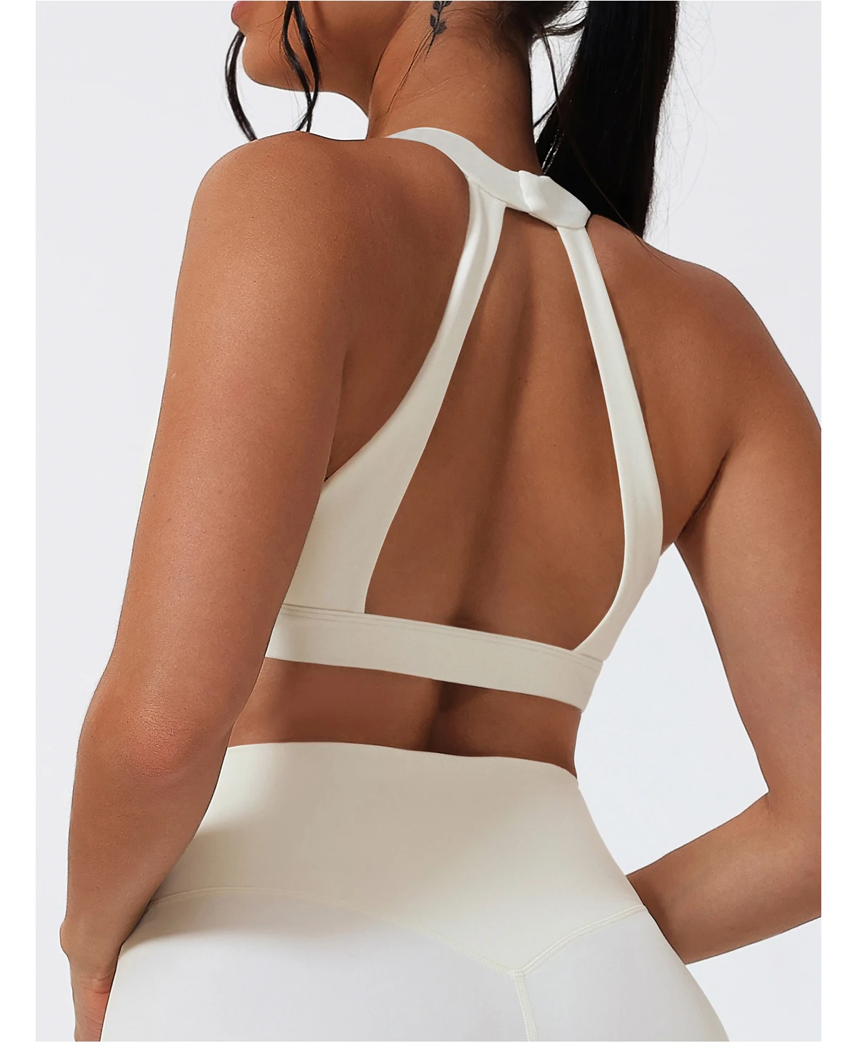 Hearuisavy Sommer-Sport-BH für Damen, Pilates, Yoga, Gymnastikunterwäsche, Laufen, stoßfest, atmungsaktiv, schnell trocknend, Fitness-Top für Mädchen – Detail 28