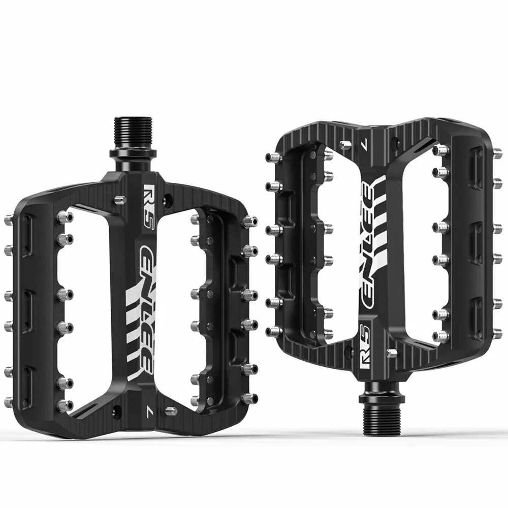 

Mountain Bike DU Bearing Pedals, Road Bike CNC Aluminum Alloy Pedals with Pins, Sealed Bearings