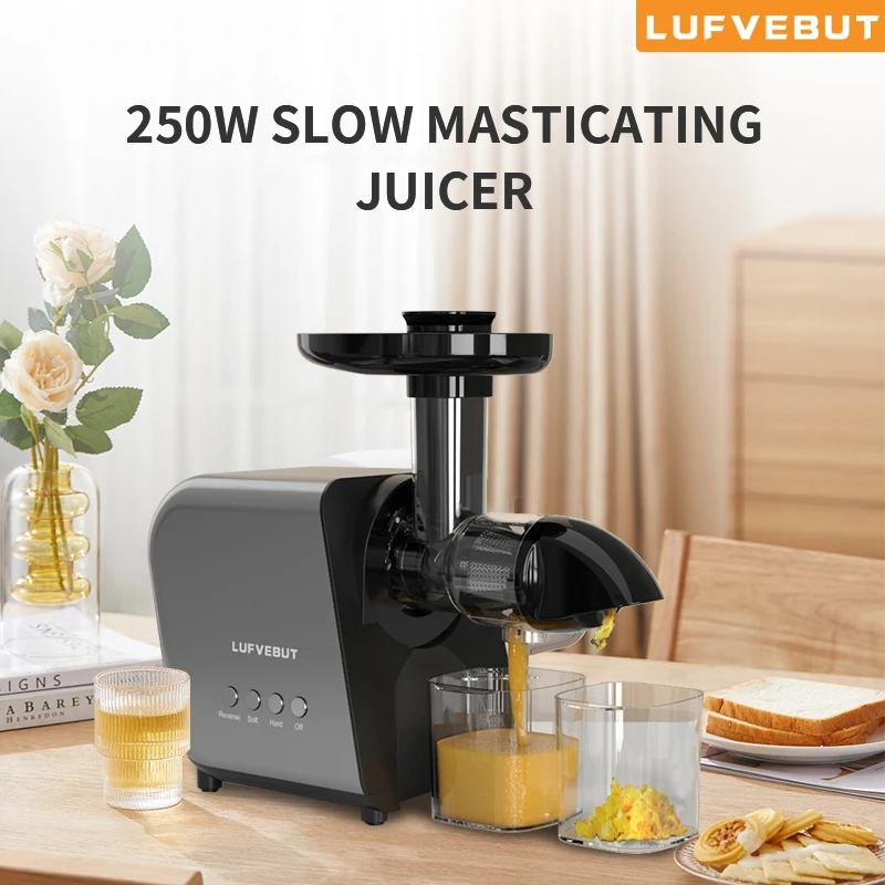 2 In 1 Multi-function Slow Juicer with Vegetable Cutter Slicer Kitchen Appliance High Quality Citrus Juice Machines 2023 New