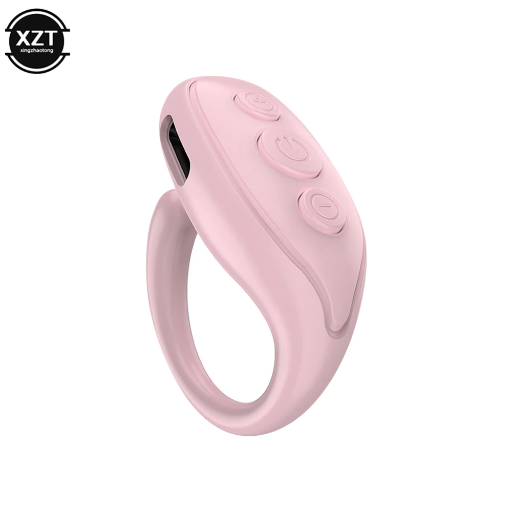 Bluetooth-compatible Fingertip Video Controller Short Video Page Flipping Device Mobile Phone Remote Control Ring Controller