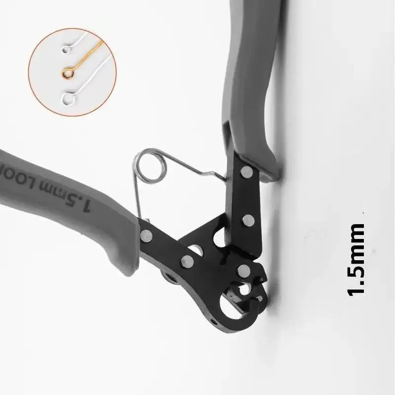 DIY Making Earrings Bracelets Necklaces pliers1.5/2.25/3mm Looper Craft Wire bending string pliers One Step Looper jewelry Tool
