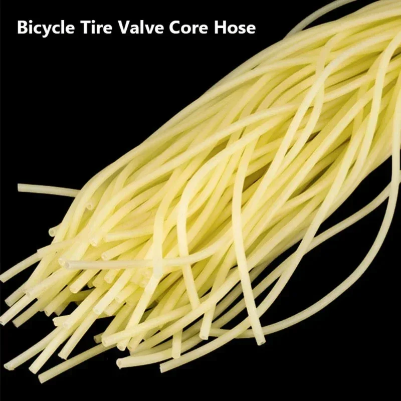 1pc High Quality Bicycle Tire MTB Bike Rubber Latex Band British Elastic Tube Accessories Valve Core Hose