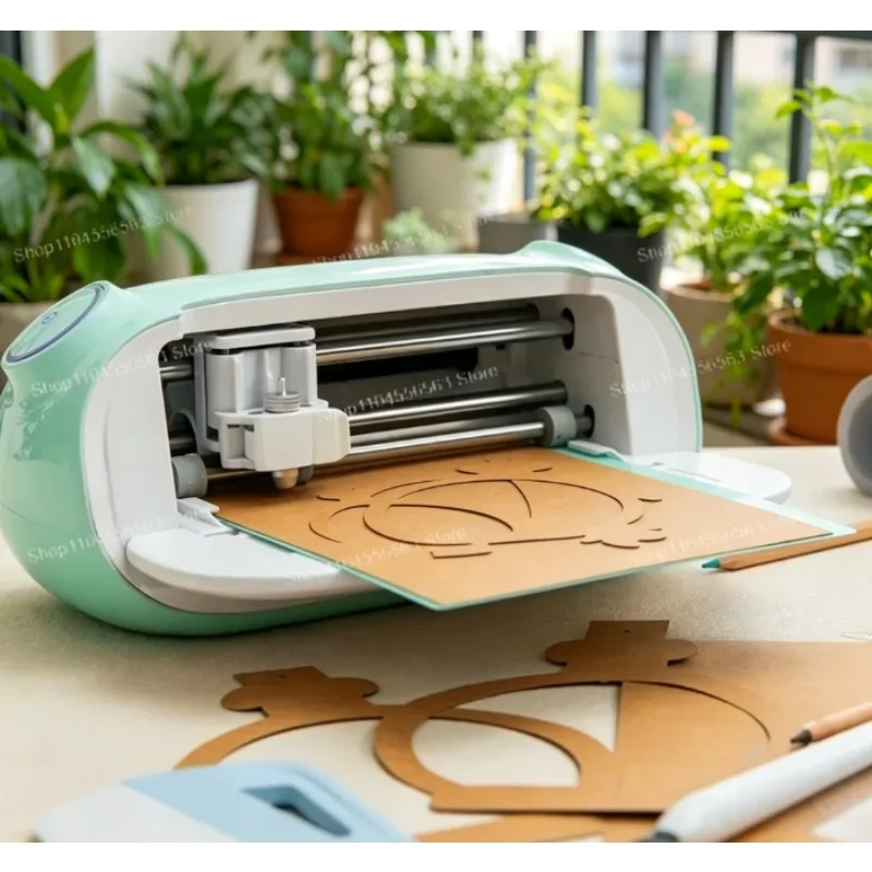 Easy Crafting Electronic Cutting Plotter，Custom DIY Maker Machine for Holiday Gifts
