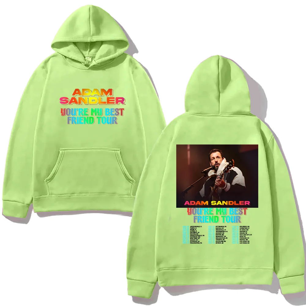 Adam Sandler Hoodie Mode Sweatshirts Harajuku Ästhetischer Hoody Klassisch Hochwertige Weiche Bequeme Punk Kapuzenpullover