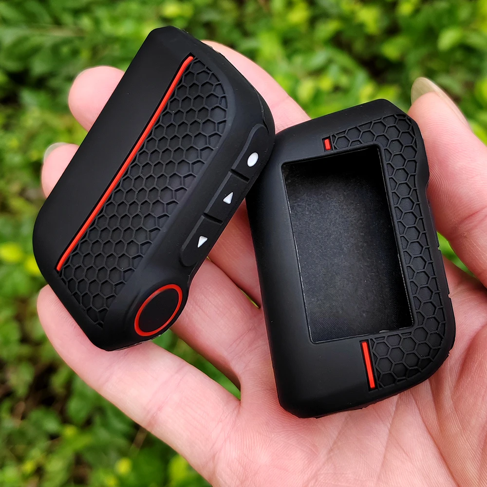 

2025 новейшие стили, силиконовый чехол для ключей, префектный чехол для Starline A93, двухсторонний автомобильный пульт дистанционного управления с сигнализацией A63, ЖК-передатчик