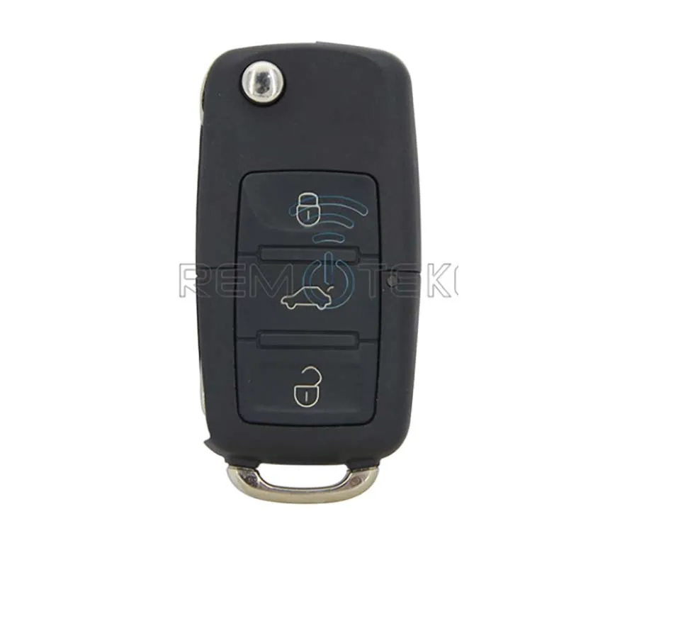 Remotekey 1KO959753N 3 Button ID48 Chip 434 Mhz Car Remote Key HU66 For VW Volkswagen Golf Jetta Tiguan 2010 2011