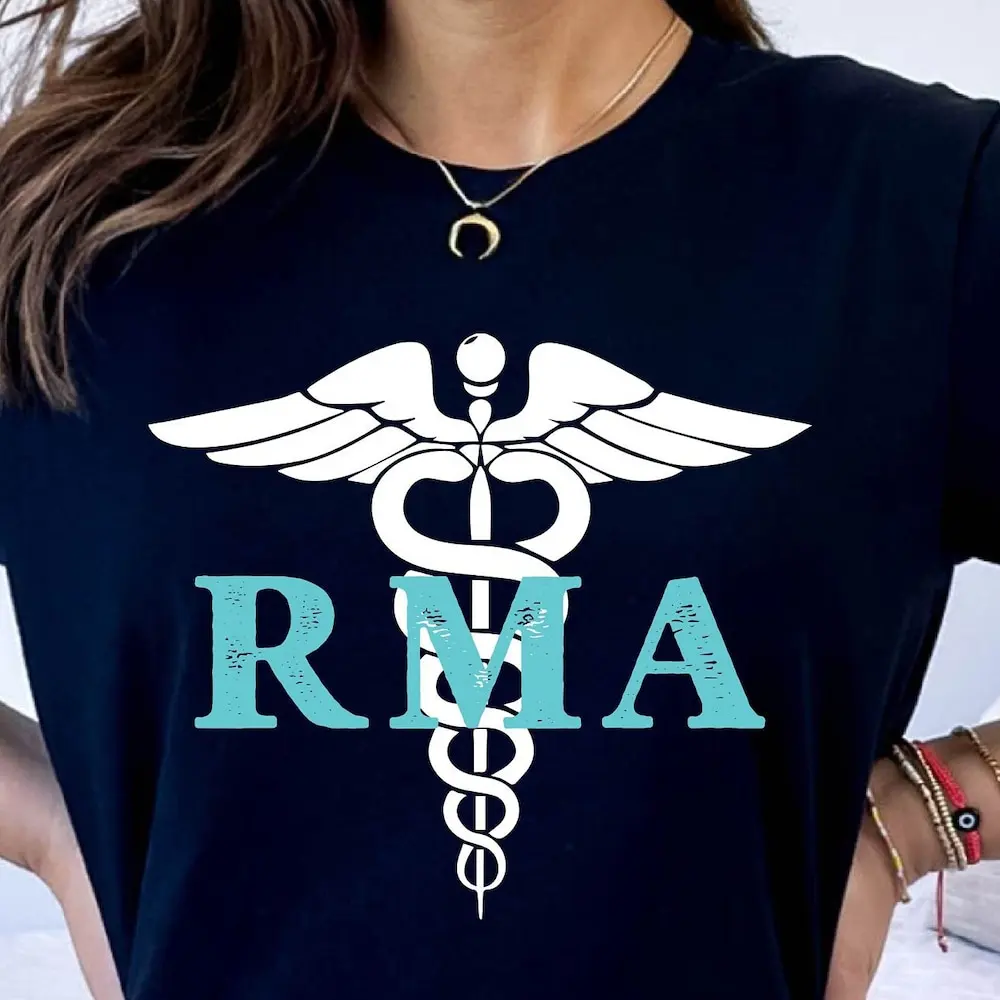 T-shirt d'appréciation d'infirmière, assistant médical enregistré Rma