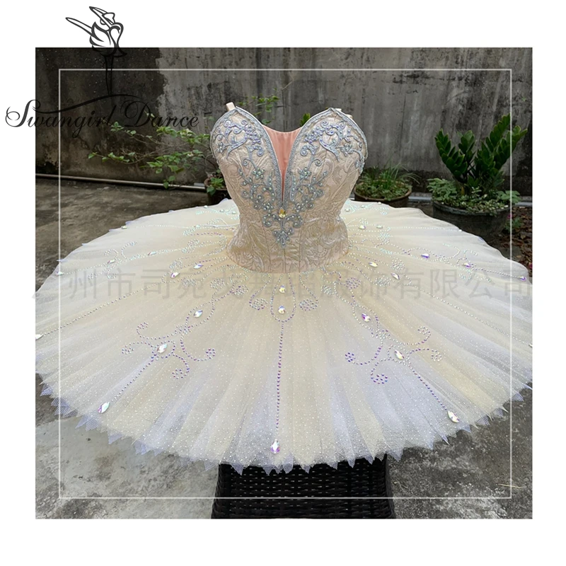 Girls Paquita Variation Custom Made Ballet Tutu Children Professional Ballet Costumes BT4011