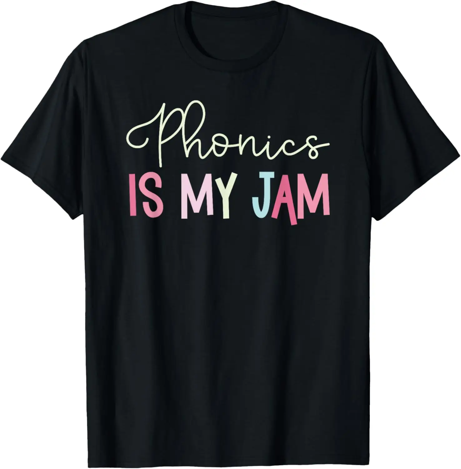 Reading Teacher Phonics is my Jam , Science of Reading T-Shirt