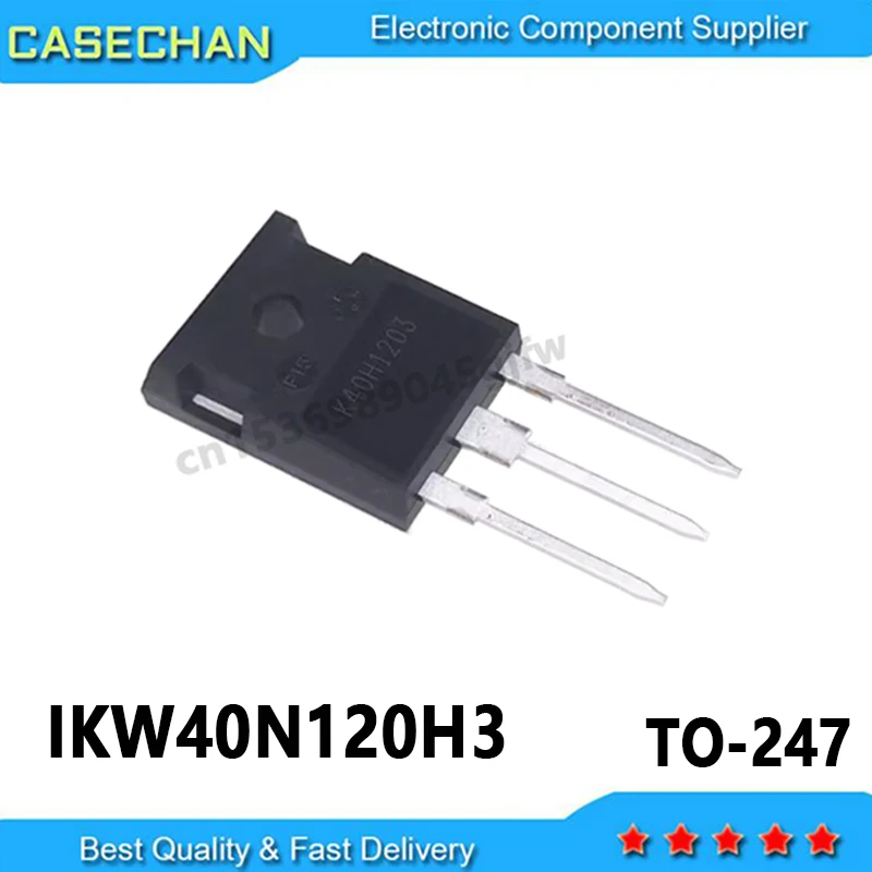 5-10PCS K40H1203 40N120 IKW40N120H3 TO-247 40A 1200V New and Original