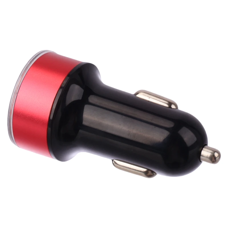 Fast Charging Phone Charger: 2-Port (USB A/USB C) Quick Charge Cigarette Lighter Plug