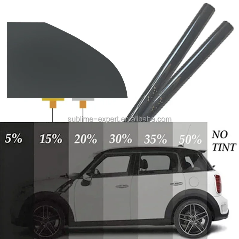 TQX PDLC Car Window Tint Privacy Film Auto Grey PDLC Film Smart Tint Switchable Electric Glass Car Tinting Film for Vehicles - Image 3