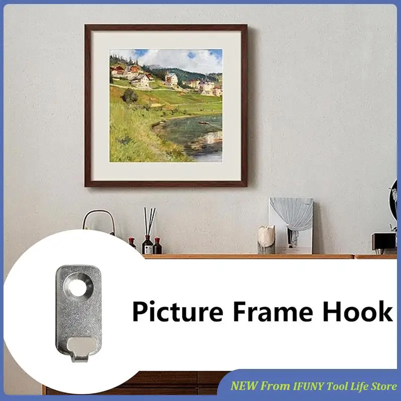 

12PCS Wall Mount Hooks, Stainless Steel Hook, Heavy Duty Single Hole Hanger, Mini Hook New