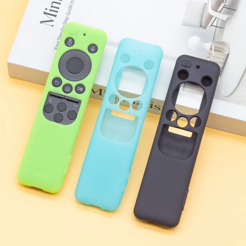For BN59-1519K Remote Control Silicone Protective Cover, Anti-Dust Anti-Scratch TV Remote Holder Sleeve